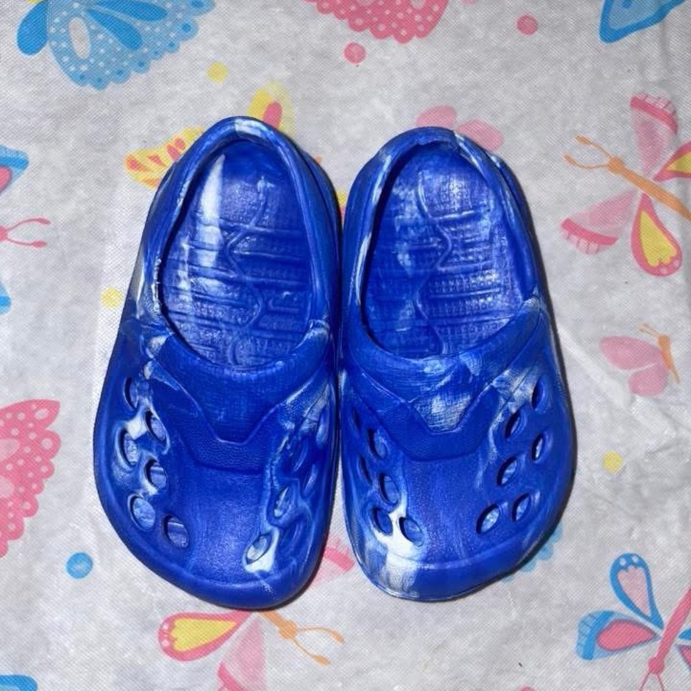 Baby Blue Slip-On Shoes Size 3